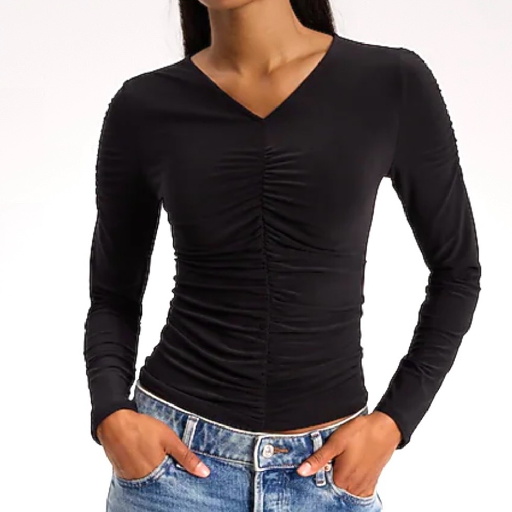 Hollister Womens long sleeve Top Medium